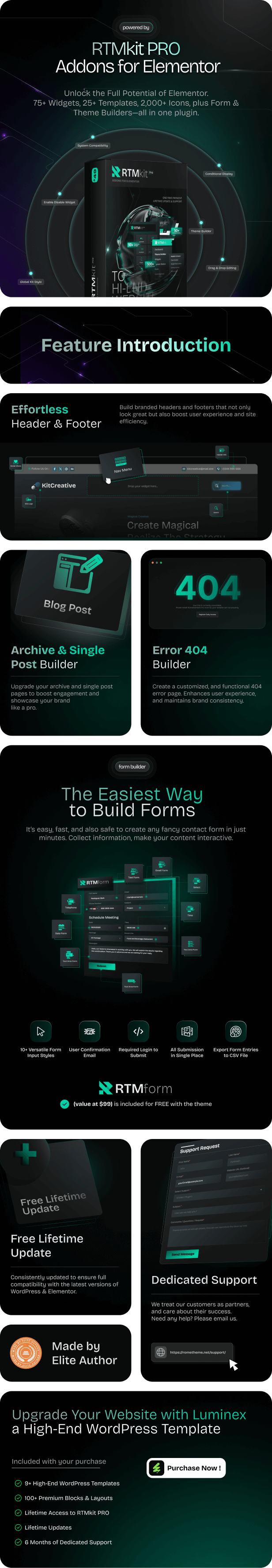 Luminex - Multipurpose IT Business & Tech Startup WordPress Theme - 5